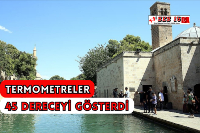 Termometreler 45 Dereceyi Gösterdi