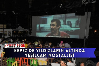 Kepez’de Yıldızların Altında Yeşilçam Nostaljisi