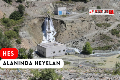 HES Alanında Heyelan