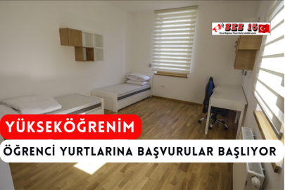 Yükseköğrenim Öğrenci Yurtlarına Başvurular Başlıyor