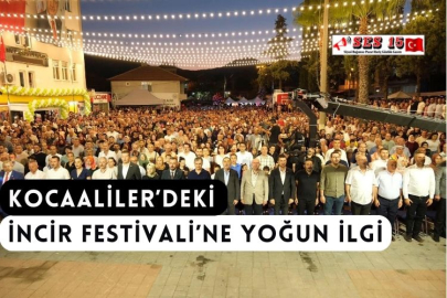 Kocaaliler’deki İncir Festivali’ne Yoğun İlgi