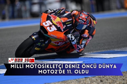 Milli Motosikletçi Deniz Öncü Dünya Moto2'de 11. oldu