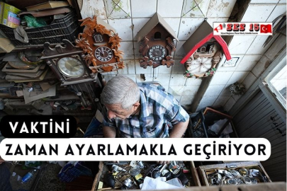 Vaktini Zaman Ayarlamakla Geçiriyor