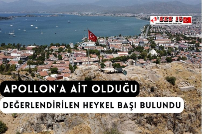 Apollon'a Ait Olduğu Değerlendirilen Heykel Başı Bulundu