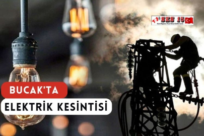 Bucak'ta Elektrik Kesintisi