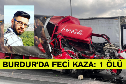 Burdur'da Feci Kaza: 1 Ölü