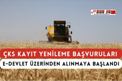 ÇKS Kayıt Yenileme Başvuruları e-Devlet Üzerinden Alınmaya Başlandı