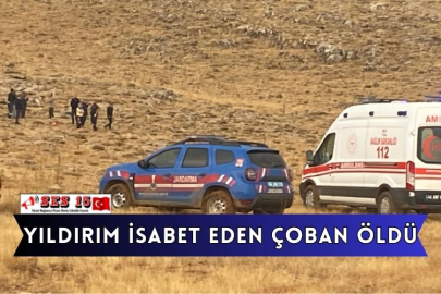 Yıldırım İsabet Eden Çoban Öldü
