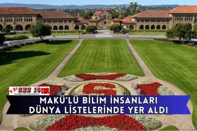 MAKÜ’lü Bilim İnsanları Dünya Listelerinde Yer Aldı