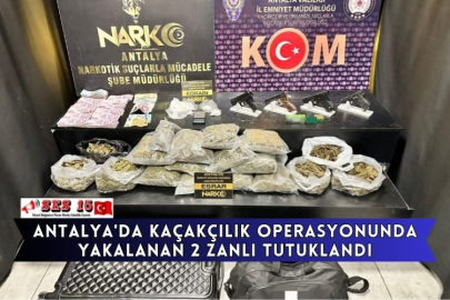 Antalya'da Kaçakçılık Operasyonunda Yakalanan 2 Zanlı Tutuklandı