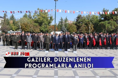 Gaziler, Düzenlenen Programlarla Anıldı