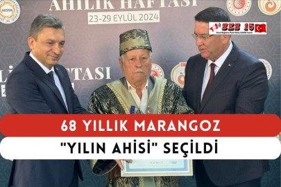 68 Yıllık Marangoz "Yılın Ahisi" Seçildi