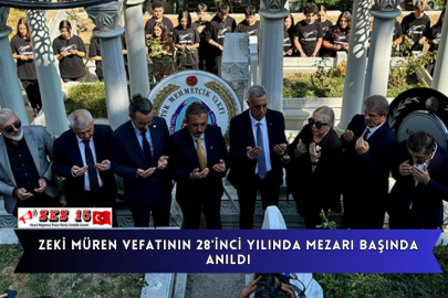 Zeki Müren Vefatının 28'inci Yılında Mezarı Başında Anıldı