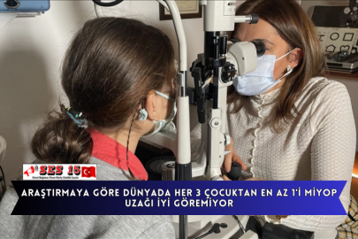 Araştırmaya Göre Dünyada Her 3 Çocuktan En Az 1'i Miyop Uzağı İyi Göremiyor