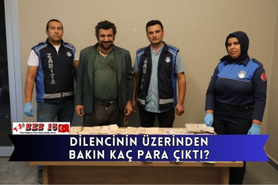 Dilencinin Üzerinden Bakın Kaç Para Çıktı?