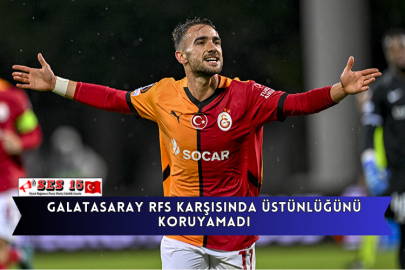Galatasaray RFS Karşısında Üstünlüğünü Koruyamadı