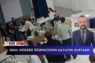 Okul Müdürü Öğrencisinin Hayatını Kurtardı