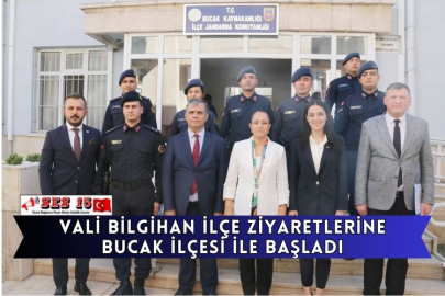 Vali Bilgihan Bucak İlçesini Ziyaret Etti