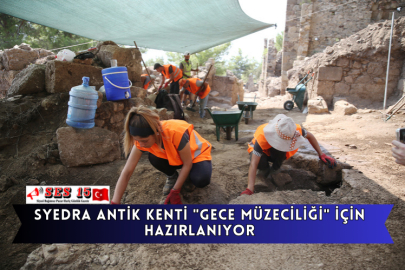 Syedra Antik Kenti "Gece Müzeciliği" İçin Hazırlanıyor