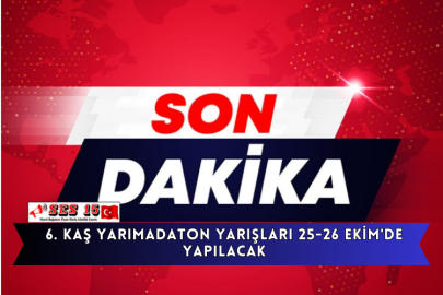 6. Kaş Yarımadaton Yarışları 25-26 Ekim'de Yapılacak