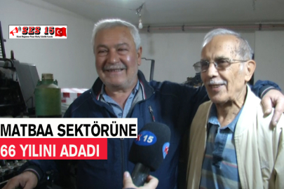 Matbaa Sektörüne 66 Yılını Adadı