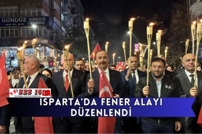 Isparta'da Fener Alayı Düzenlendi