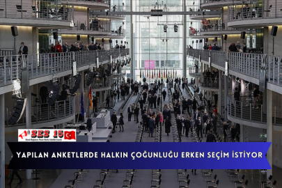 Yapılan Anketlerde Halkın Çoğunluğu Erken Seçim İstiyor