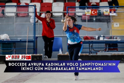 Boccede Avrupa Kadınlar Volo Şampiyonası'nın İkinci Gün Müsabakaları Tamamlandı