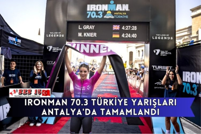 Ironman 70.3 Türkiye Yarışları Antalya'da Tamamlandı