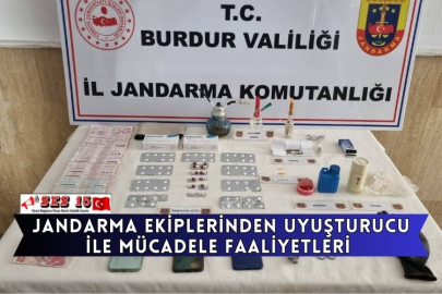 Jandarma Ekiplerinden Uyuşturucu İle Mücadele Faaliyetleri 