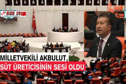 Milletvekili Akbulut, Süt Üreticisinin Sesi Oldu