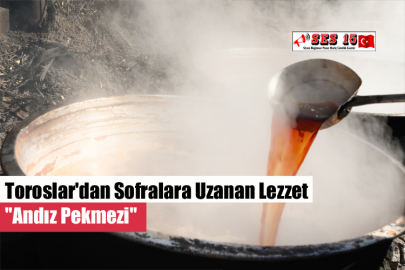 Toroslar'dan Sofralara Uzanan Lezzet "Andız Pekmezi"