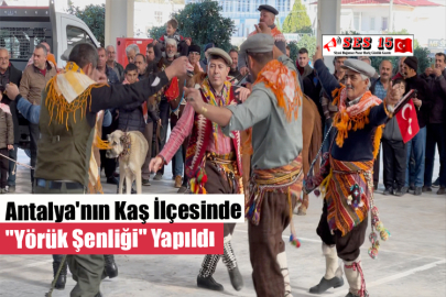 Antalya'nın Kaş İlçesinde "Yörük Şenliği" Yapıldı