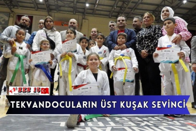 Tekvandocuların Üst Kuşak Sevinci
