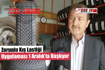 Zorunlu Kış Lastiği Uygulaması 1 Aralık’ta Başlıyor
