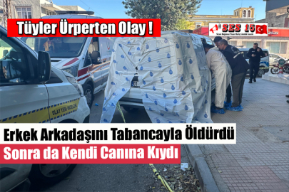 Tüyler Ürperten Olay ! Erkek Arkadaşını Tabancayla Öldürdü Sonra da Kendi Canına Kıydı