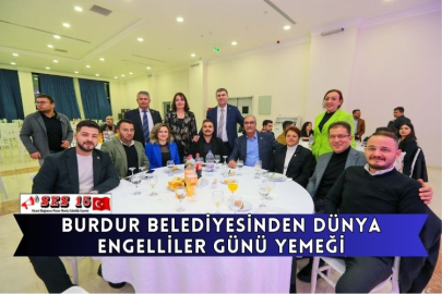Burdur Belediyesinden Dünya Engelliler Günü yemeği