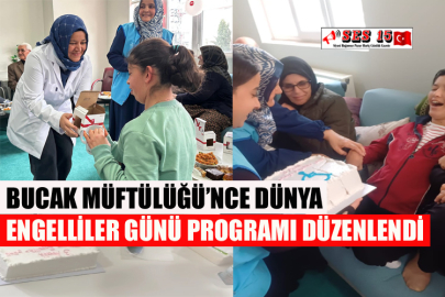 Bucak Müftülüğü’nce Dünya Engelliler Günü Programı Düzenlendi