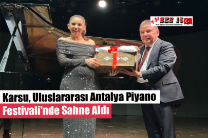 Karsu, Uluslararası Antalya Piyano Festivali'nde Sahne Aldı