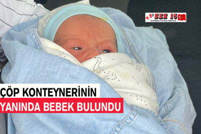 Çöp Konteynerinin Yanında Bebek Bulundu