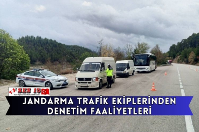 Jandarma Trafik Ekiplerinden Denetim Faaliyetleri