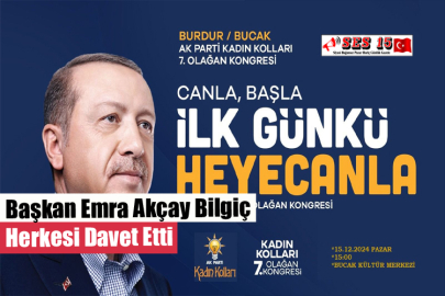 Başkan Emra Akçay Bilgiç Herkesi Davet Etti