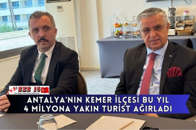 Antalya'nın Kemer İlçesi Bu Yıl 4 Milyona Yakın Turist Ağırladı
