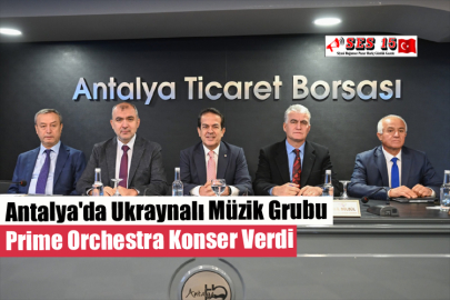 Antalya'da Ukraynalı Müzik Grubu Prime Orchestra Konser Verdi