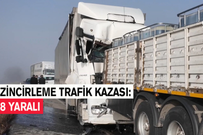 Zincirleme Trafik Kazası: 8 Yaralı