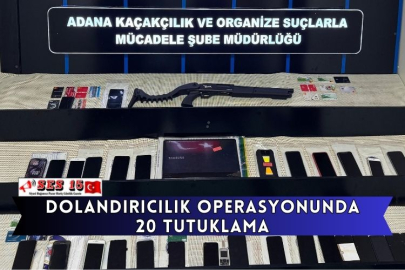 Dolandırıcılık Operasyonunda 20 Tutuklama