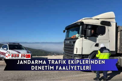 Jandarma Trafik Ekiplerinden Denetim Faaliyetleri