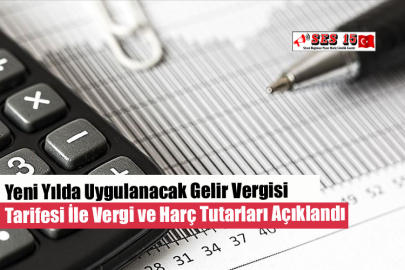 Yeni Yılda Uygulanacak Gelir Vergisi Tarifesi İle Vergi ve Harç Tutarları Açıklandı