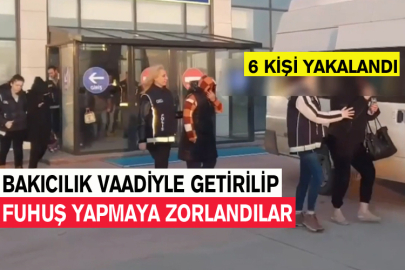 Fuhuş Operasyonunda 6 Kişi Yakalandı