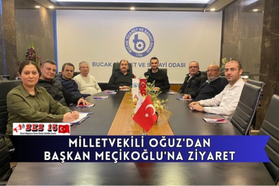 Milletvekili Oğuz'dan Başkan Meçikoğlu'na Ziyaret